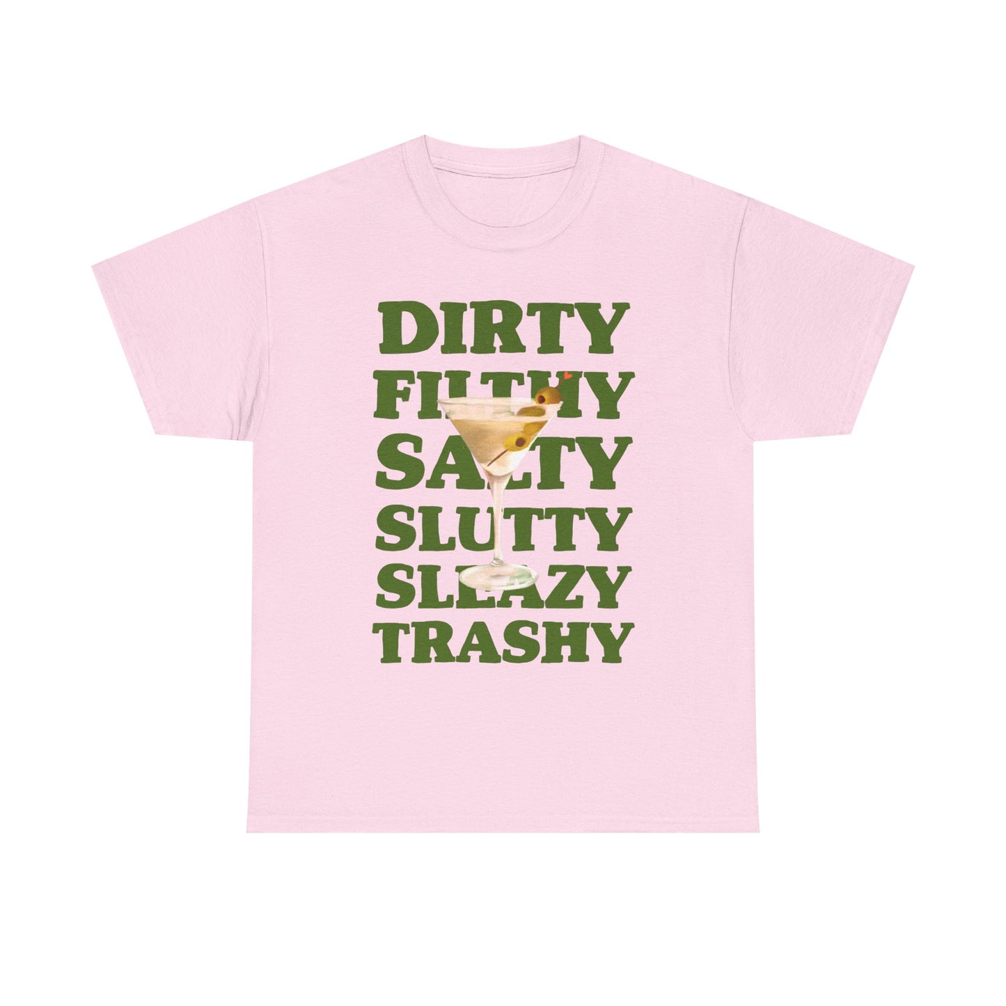 Dirty Filthy Tee, Casual Graphic Shirt for Parties, Gifts, Everyday Wear, Humour Tee, Trendy Fashion