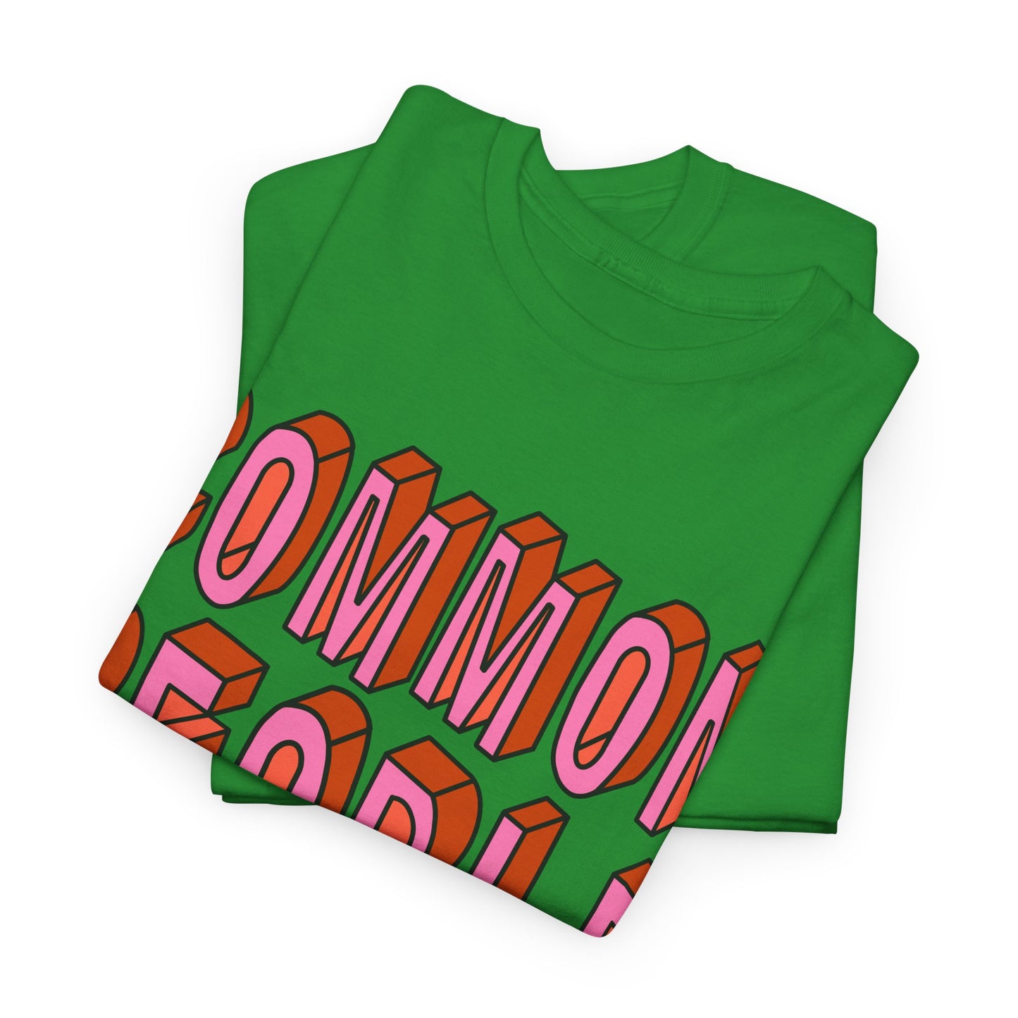Common People Graphic Tee - Unisex Heavy Cotton Shirt, Trendy Apparel, Casual Wear, Gift for Friends, Streetwear Style
