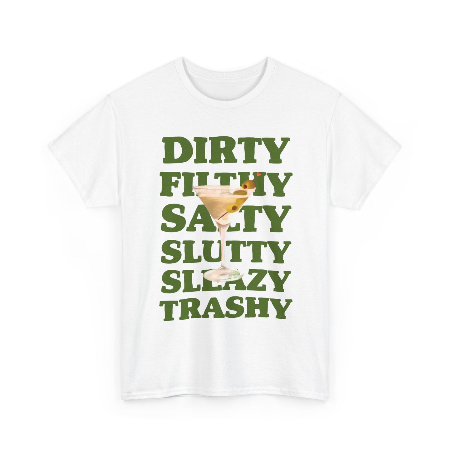 Dirty Filthy Tee, Casual Graphic Shirt for Parties, Gifts, Everyday Wear, Humour Tee, Trendy Fashion