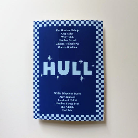 A5 Hull Blue Location Print - The 'Wonky' Sale