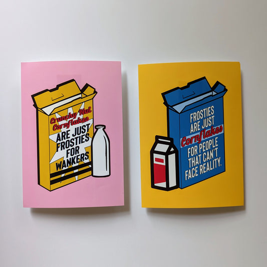 A5 'Peep Show Quote' Print Duo - The 'Wonky' Sale