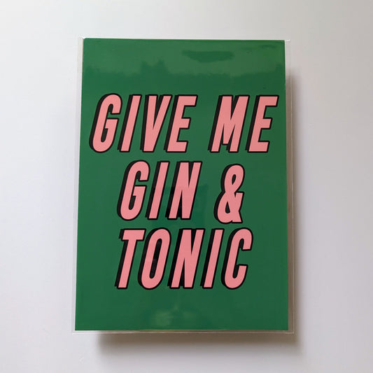 A5 G&T Print - Wonky Sale