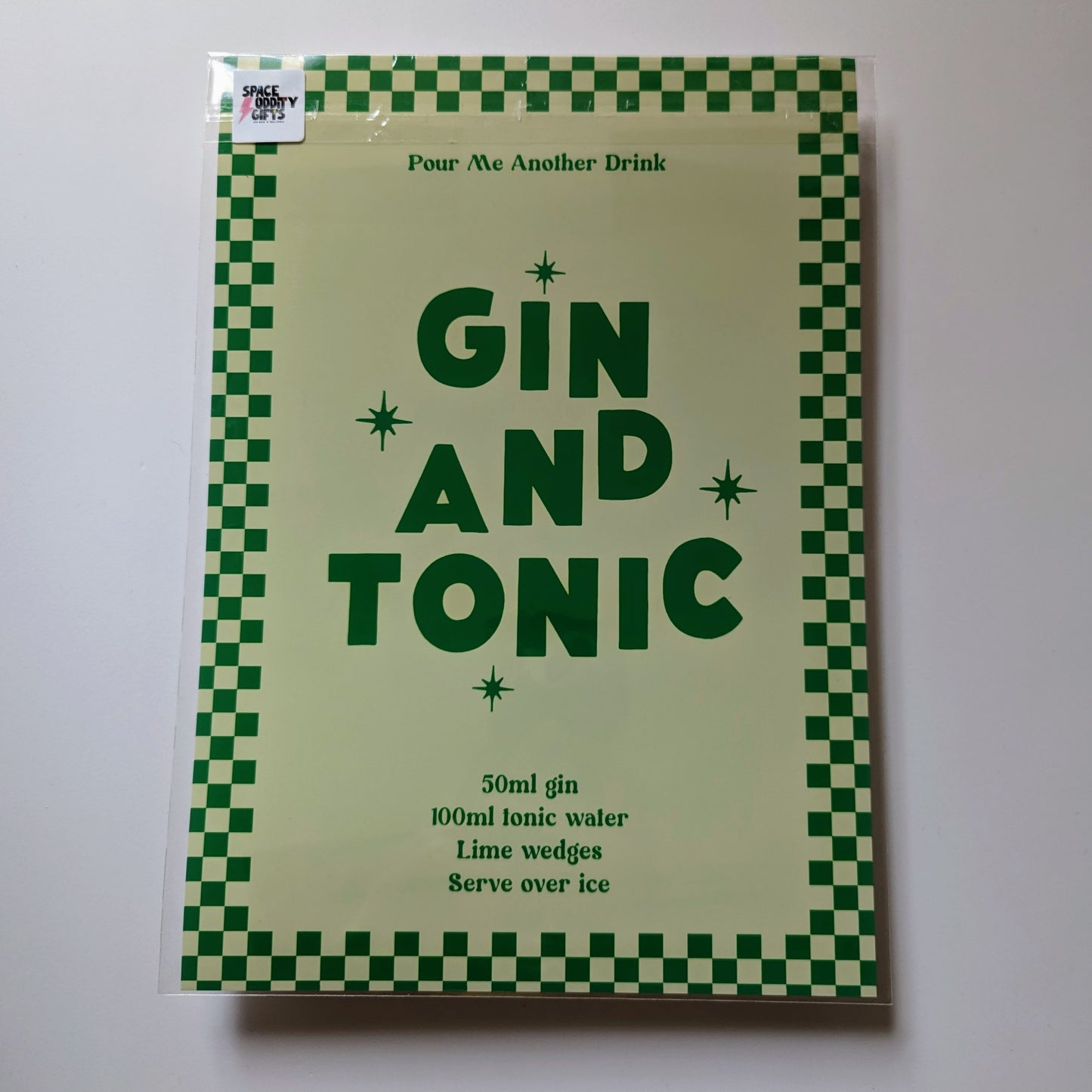 A4 'G&T Cocktail' Print - The 'Wonky' Sale