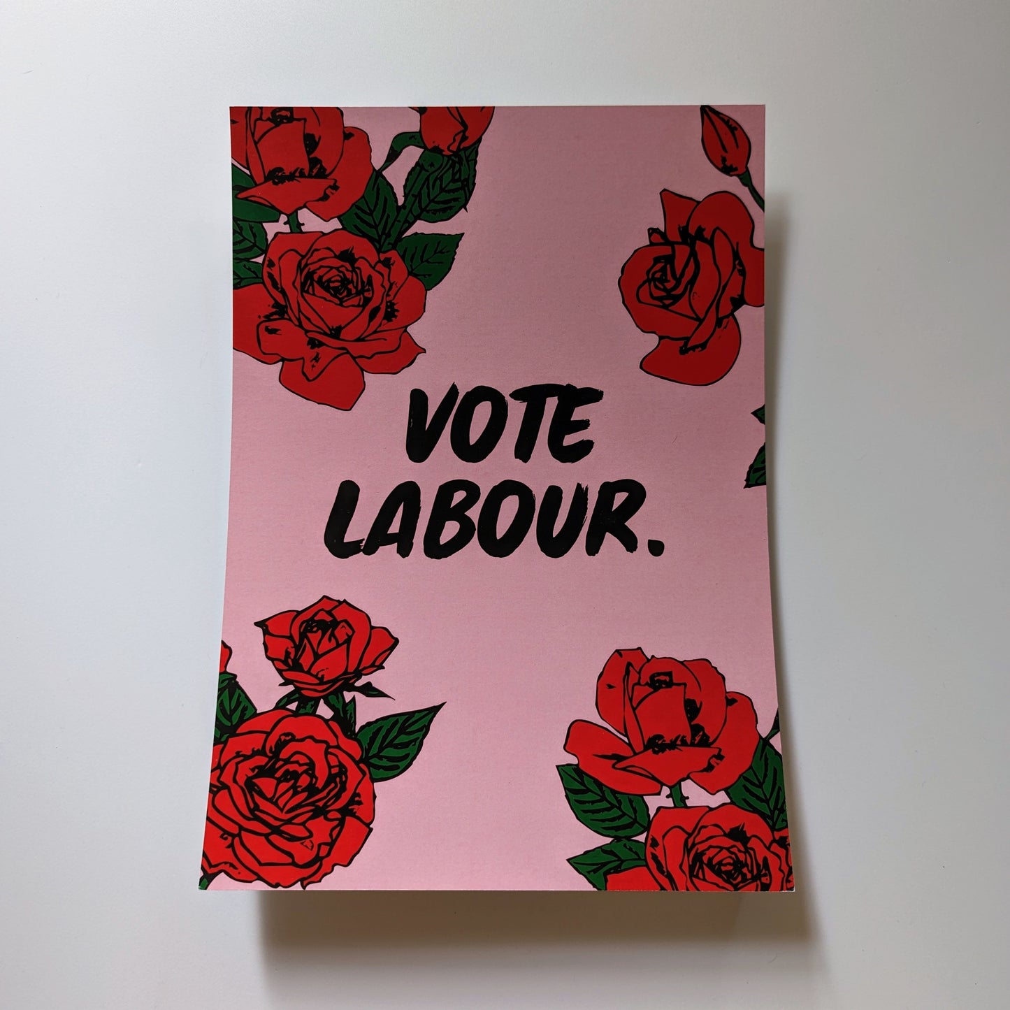 A4 'Vote Labour' Print - The 'Wonky' Sale