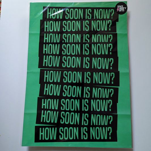 A3 'How Soon Is Now' Print - The 'Wonky' Sale