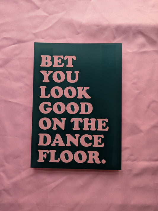 A4 'Dancefloor' Print - The 'Wonky' Sale