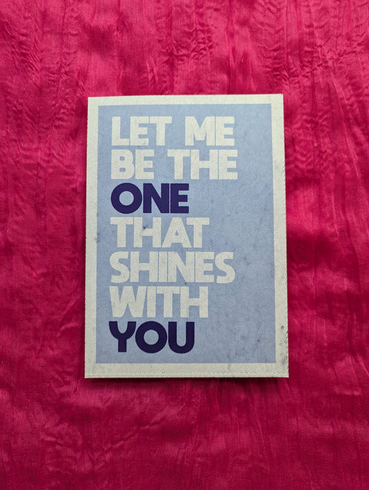 A5 'Shines With You' Print - The 'Wonky' Sale