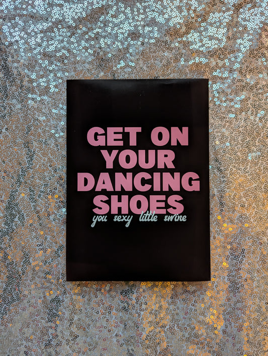 A5 'Dancing Shoes' Print - The 'Wonky' Sale