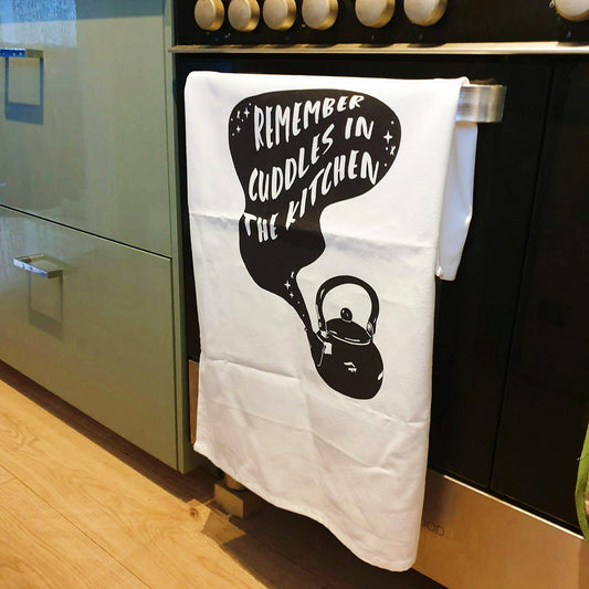 Cuddles In The Kitchen Tea Towel