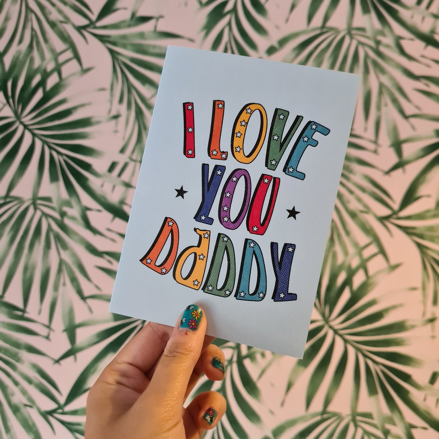 I Love You Daddy Card - The 'Wonky' Sale