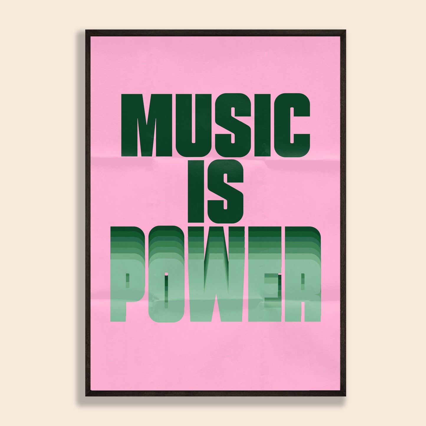 Music Is Power Print