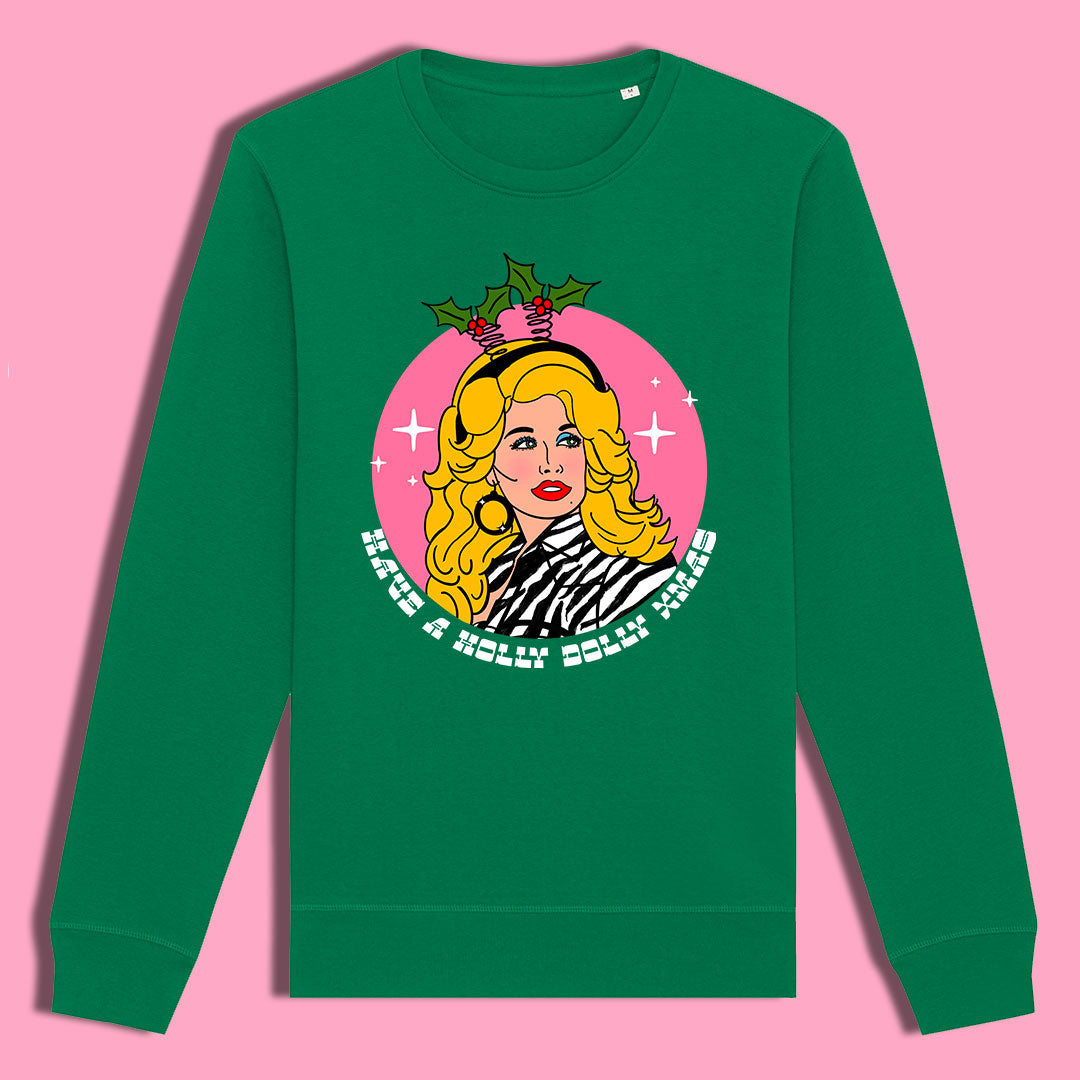 Holly Dolly Xmas Sweatshirt PRE-ORDER