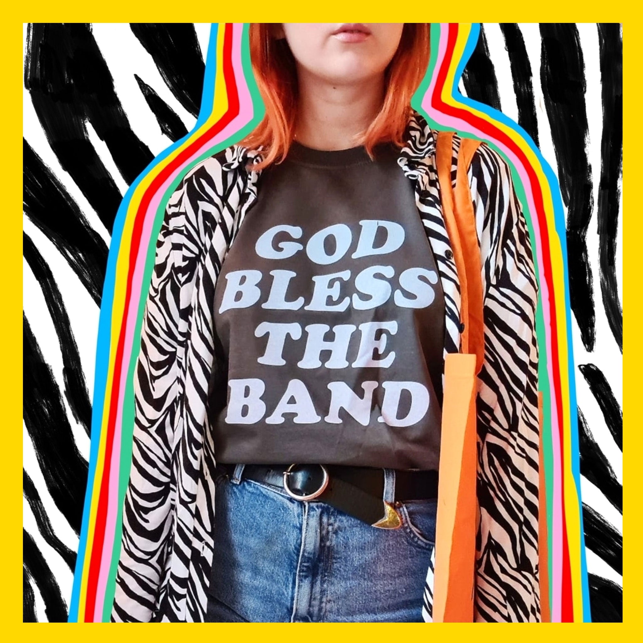 God Bless The Band T-Shirt – Space Oddity Gifts