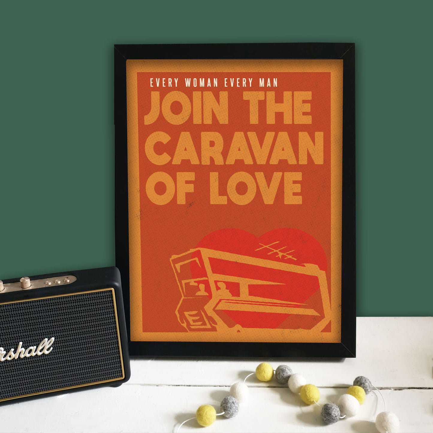 Caravan Of Love Print