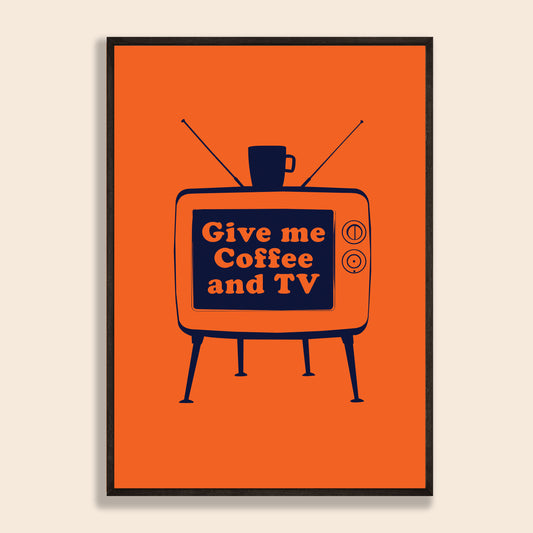 Coffee & TV Print
