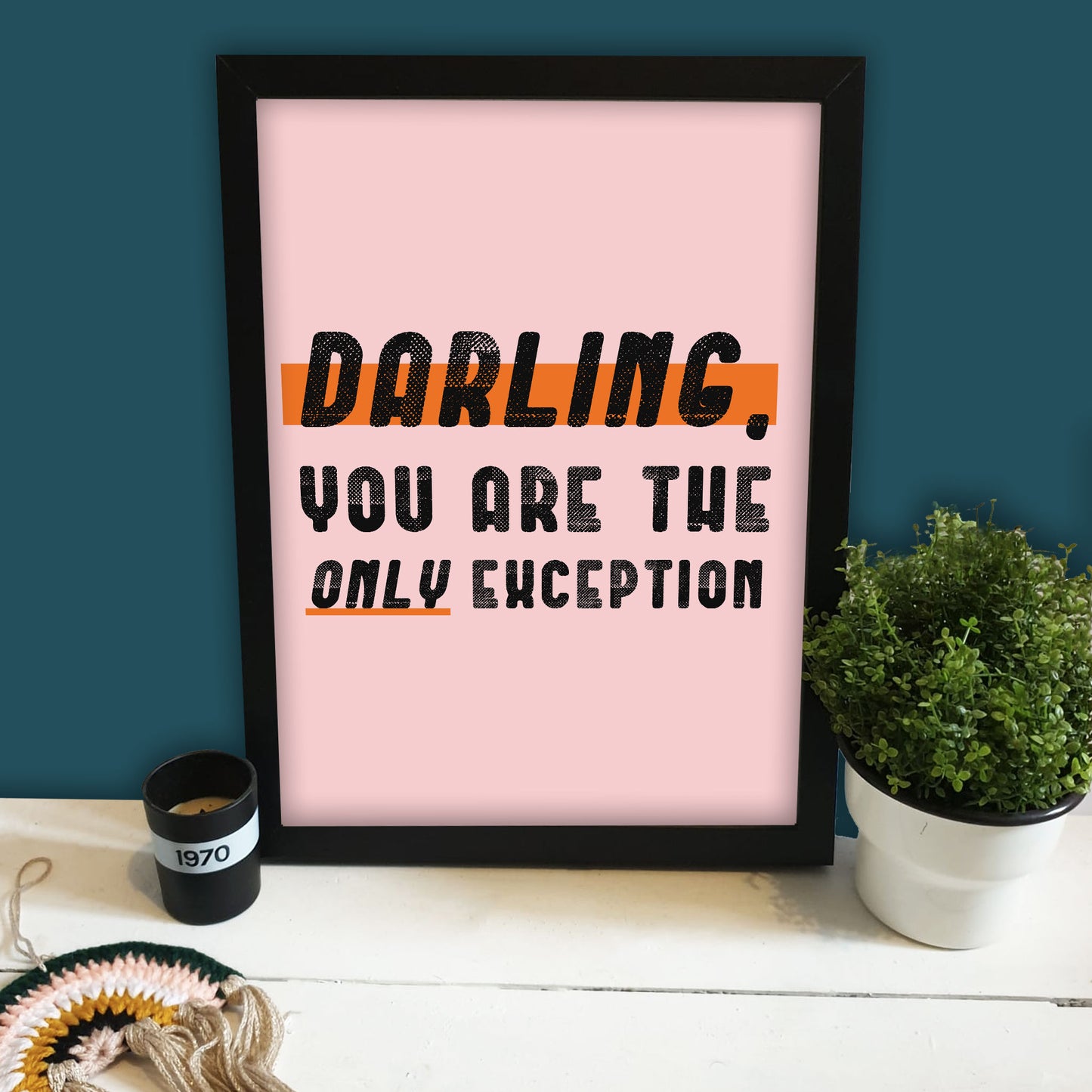 The Only Exception Print