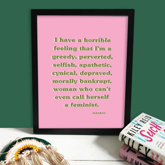 Fleabag Feminist Print