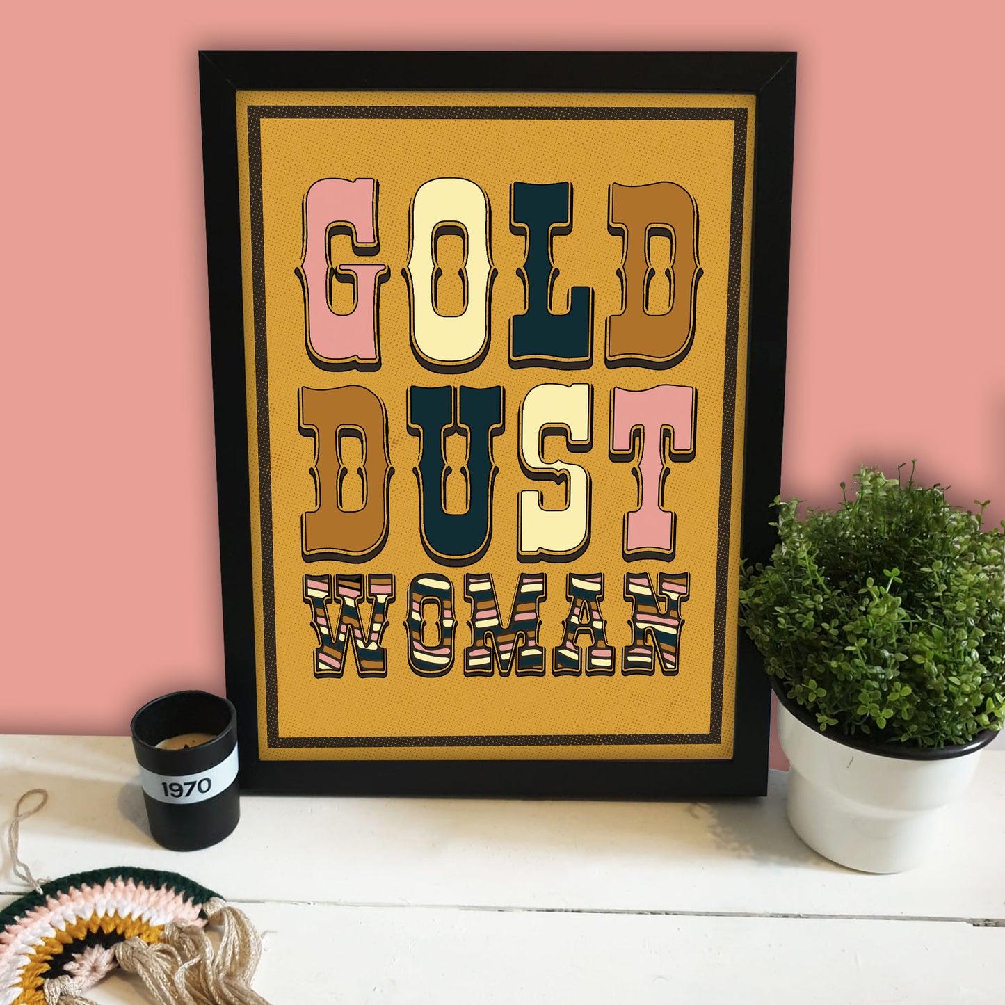 Gold Dust Woman Print