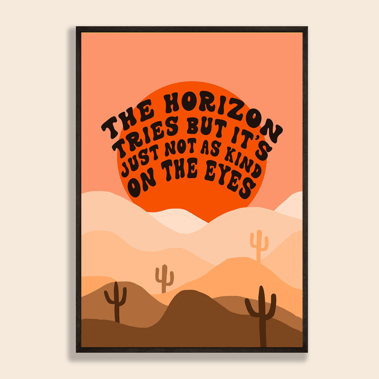 The Horizon Tries Print