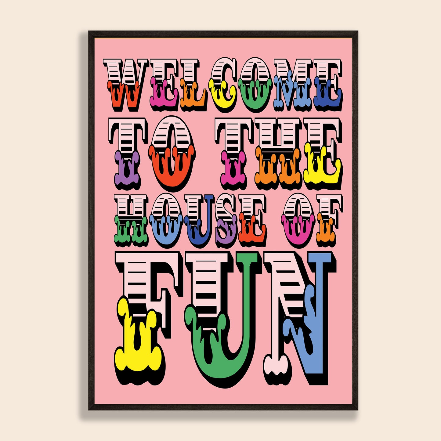 House Of Fun Print