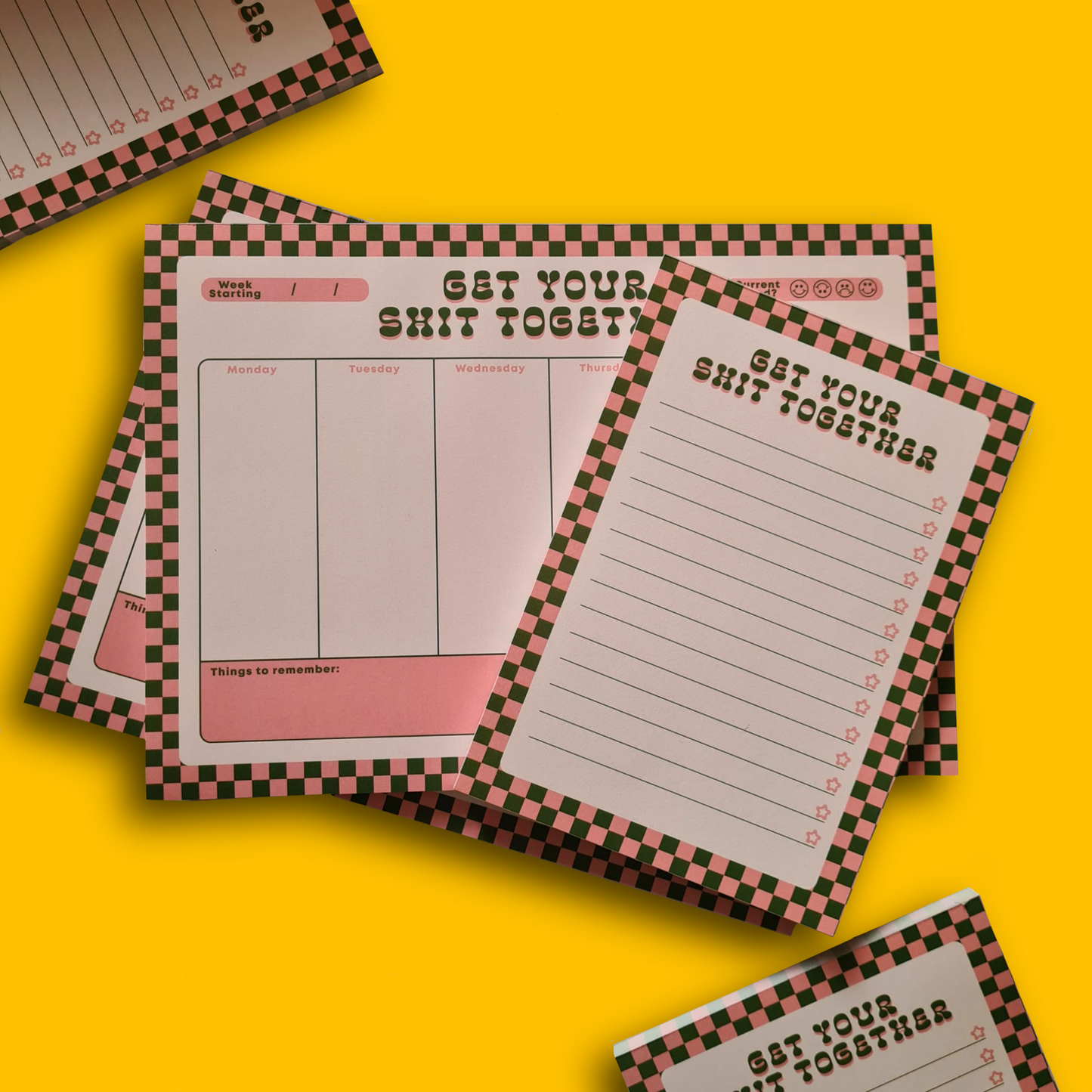 Get Your Shit Together Planner and Notepad Bundle