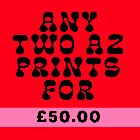 Two A2 Prints For £50