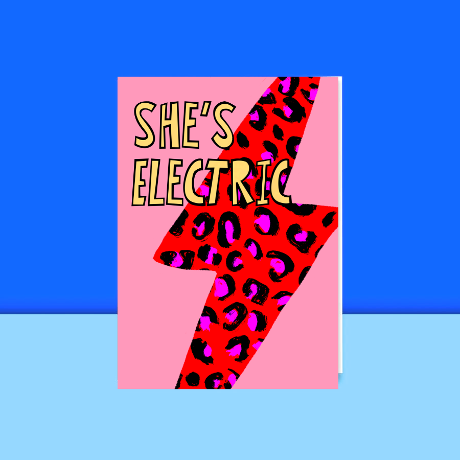 She’s Electric Card
