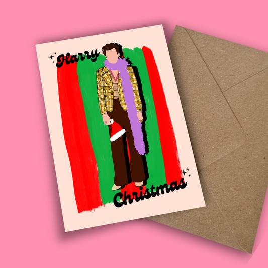 Harry Christmas Christmas Card