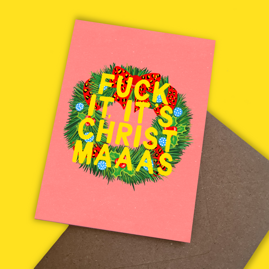F It, It’s Christmas Card
