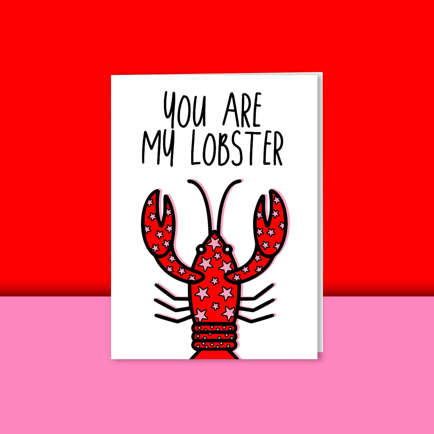 You Are My Lobster Card