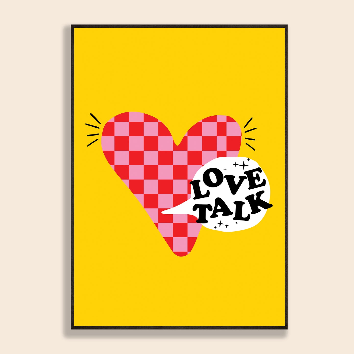 Love Talk Print