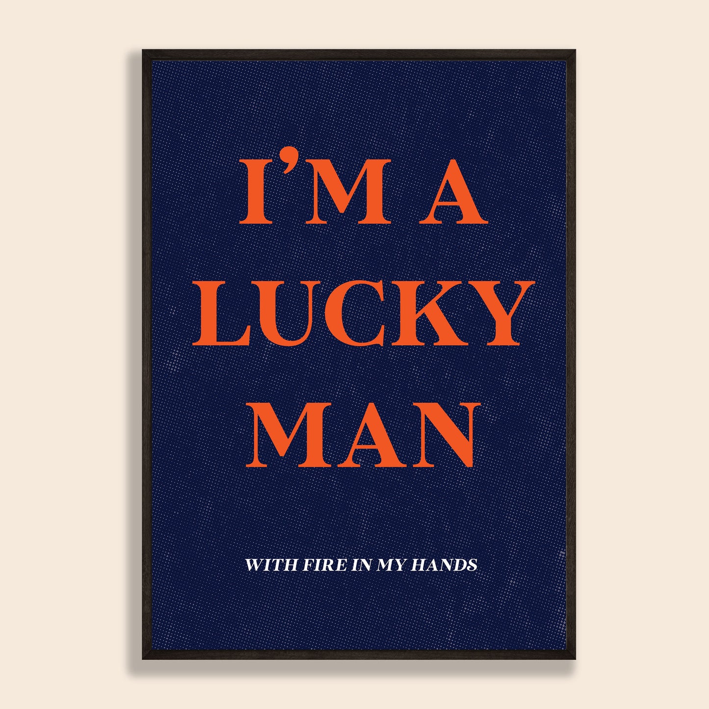 Lucky Man Print