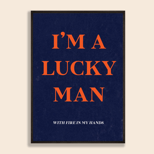 Lucky Man Print