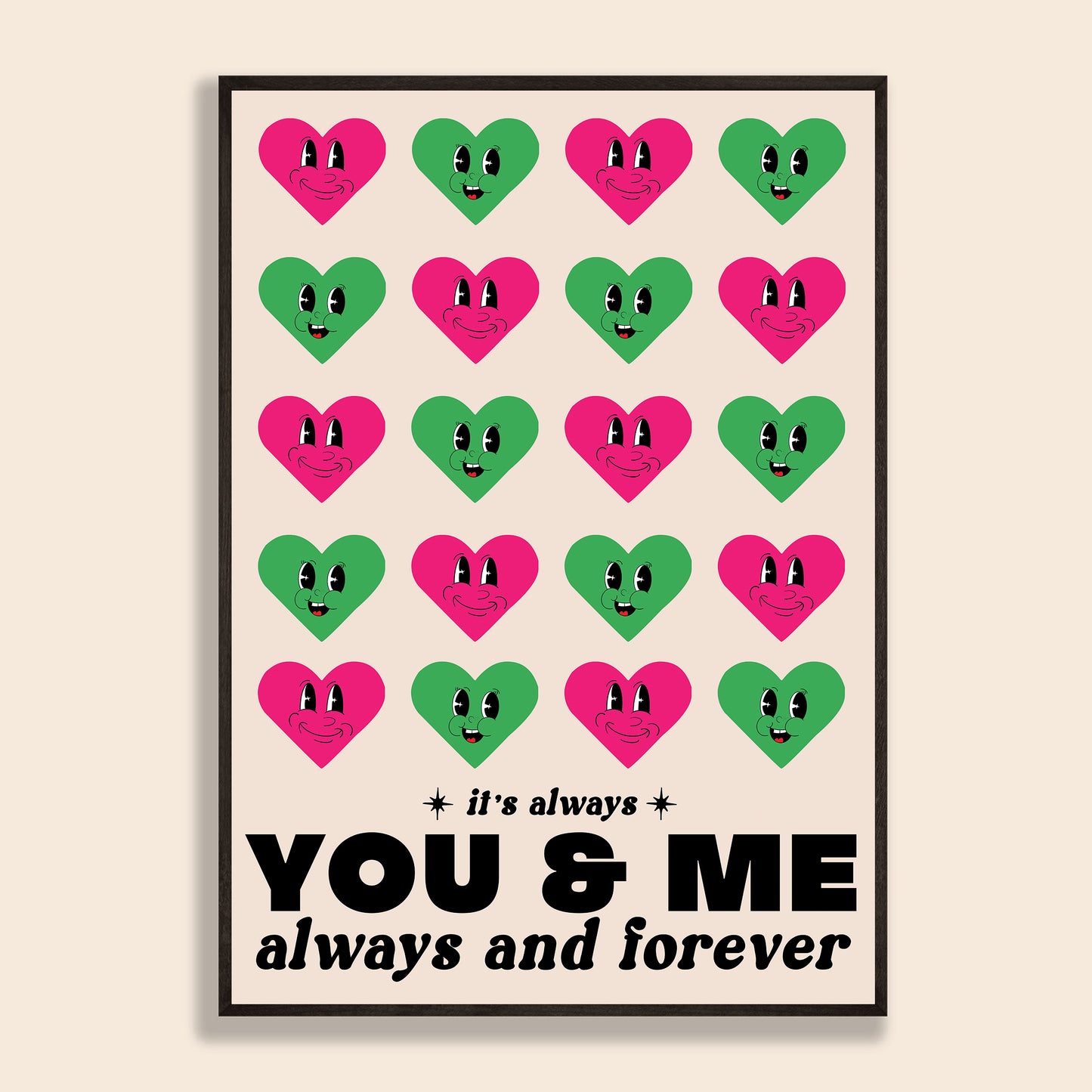 You & Me Print