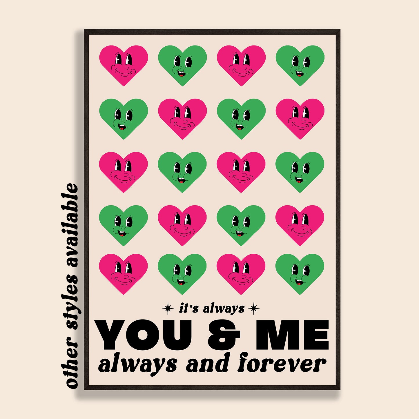 You & Me Print