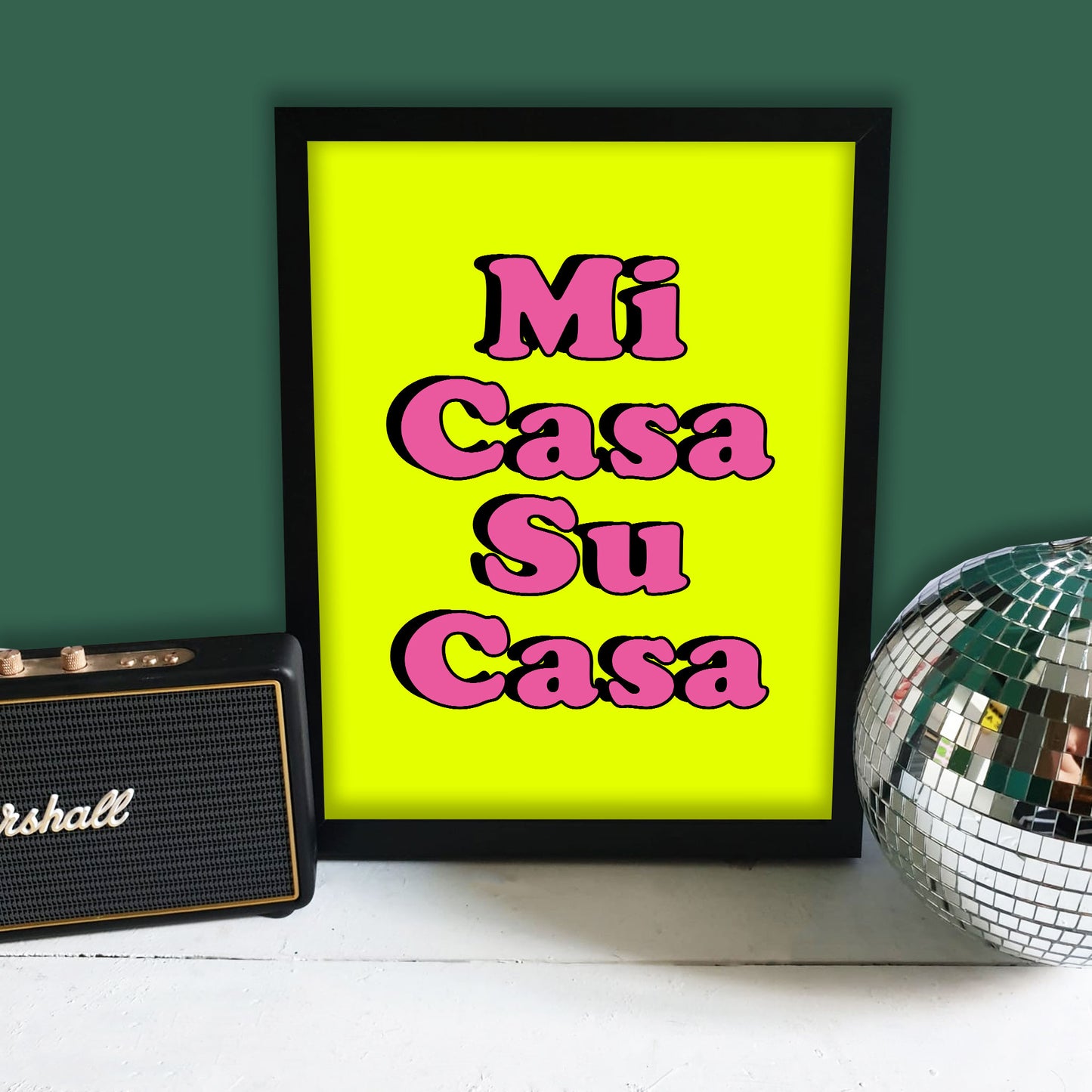 Mi Casa Su Casa Print