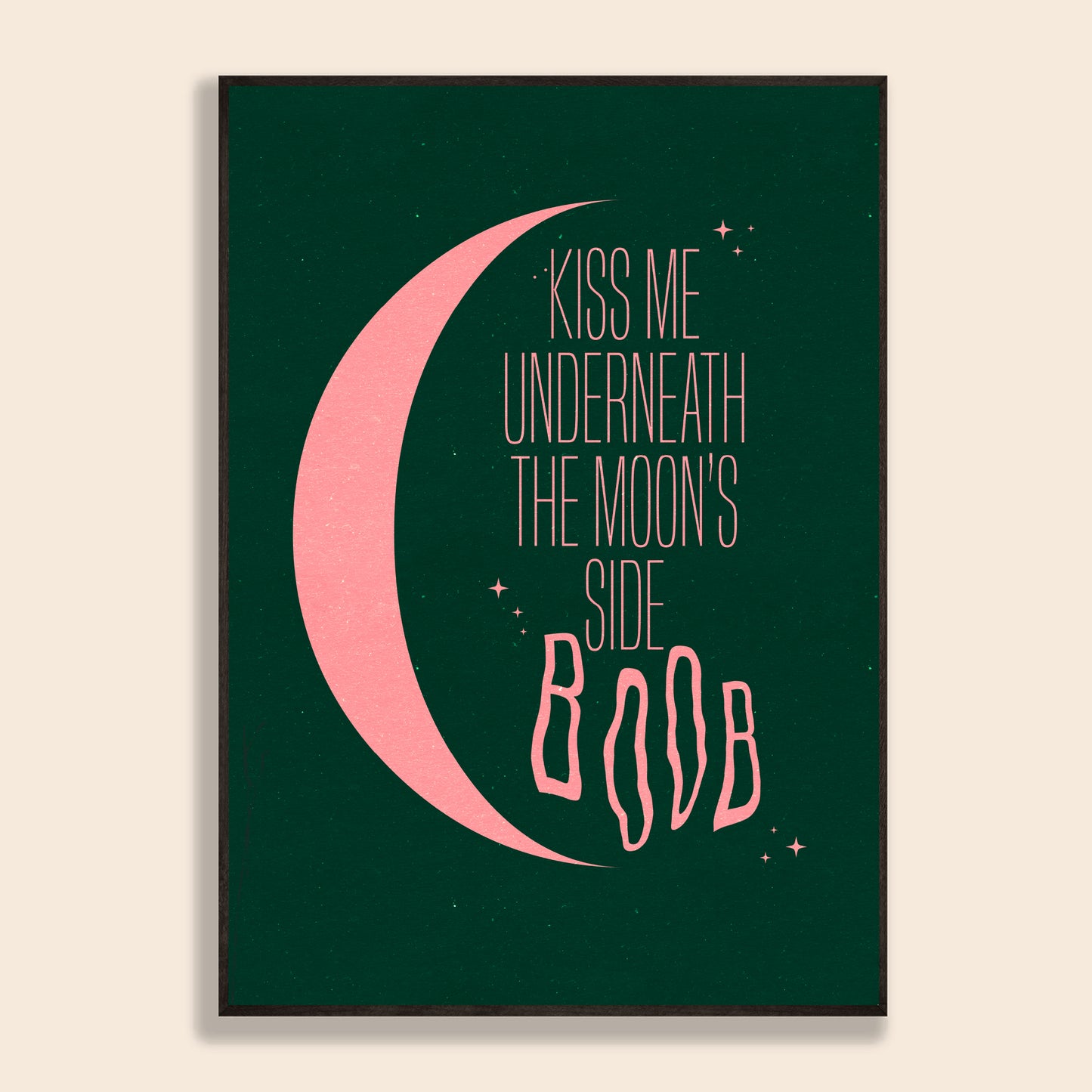 Kiss Me Underneath The Moon's Side Boob Print