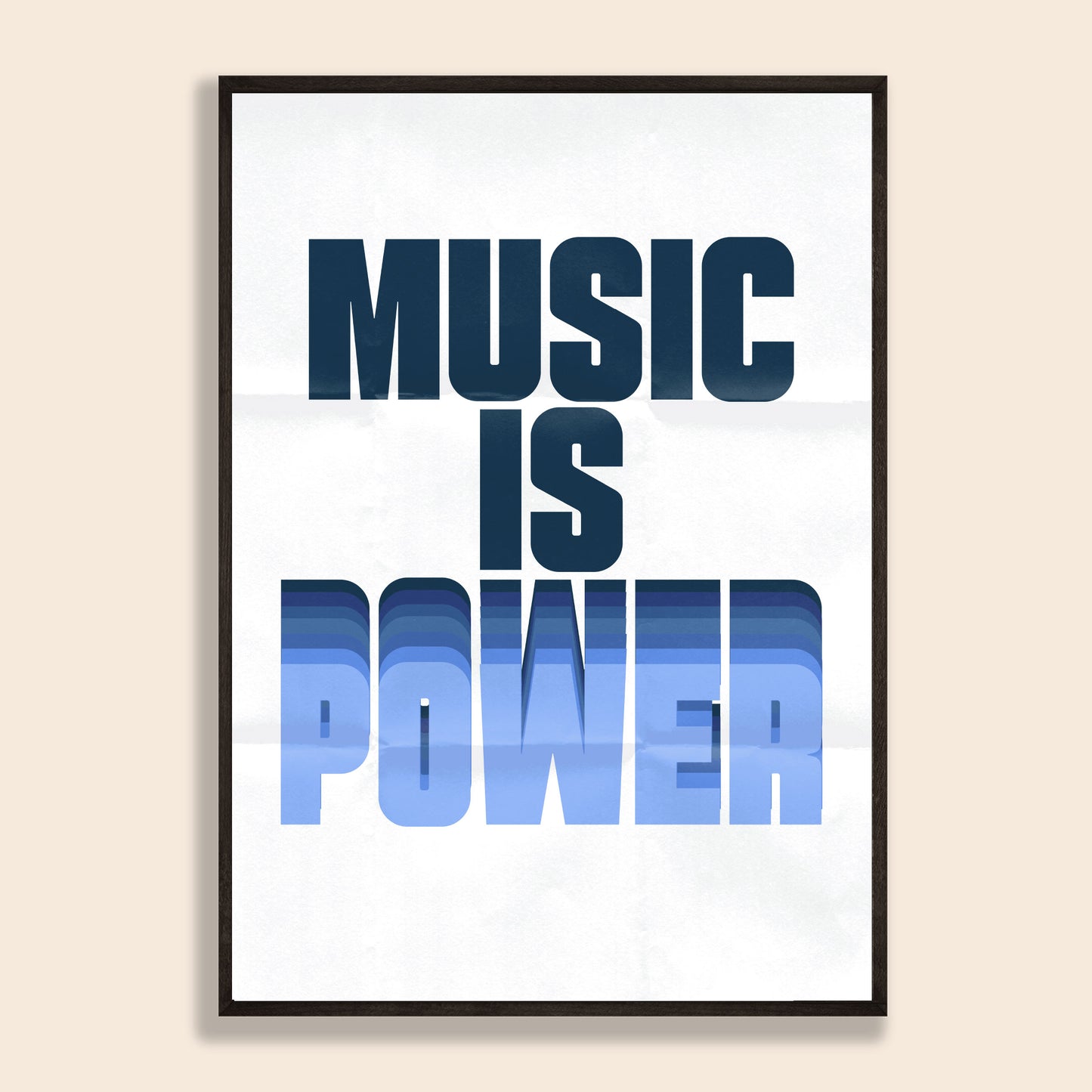 Music Is Power Print