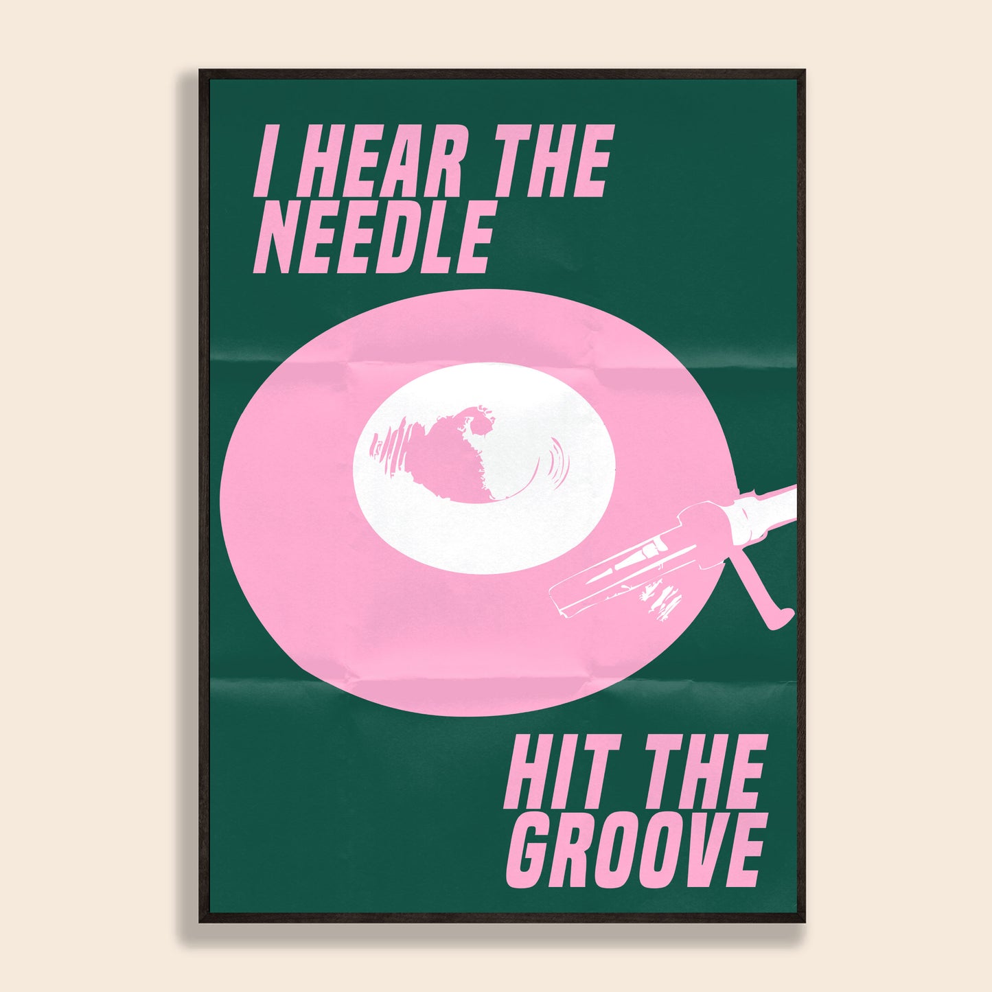 I Hear The Needle Hit The Groove Print