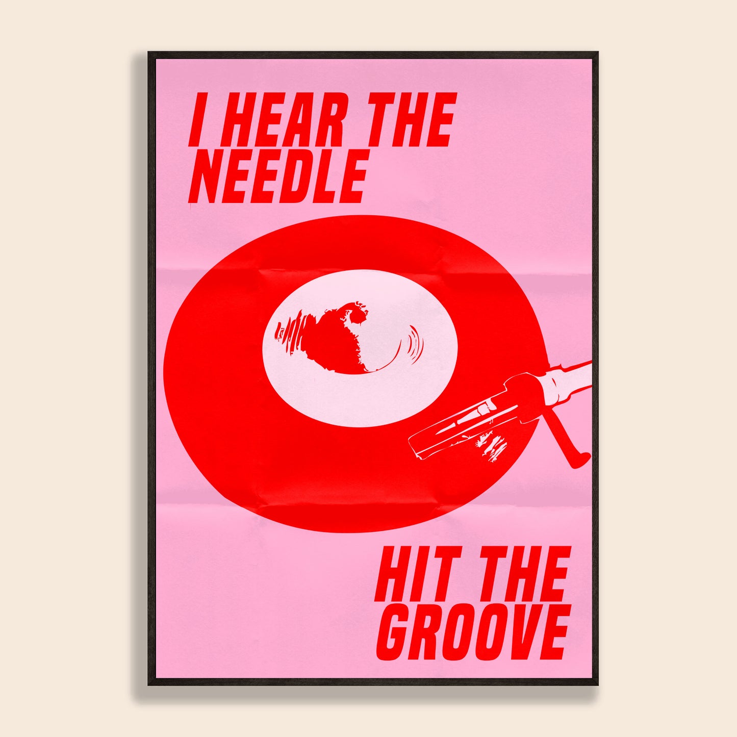 I Hear The Needle Hit The Groove Print