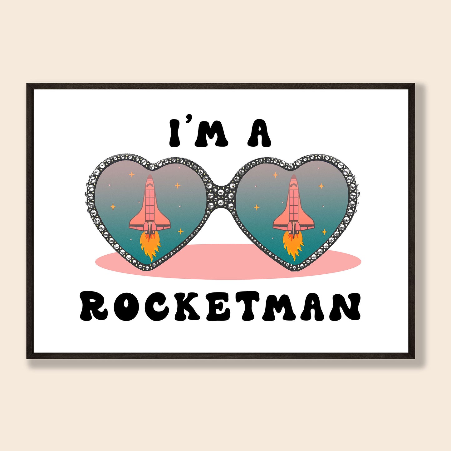 Rocketman Print