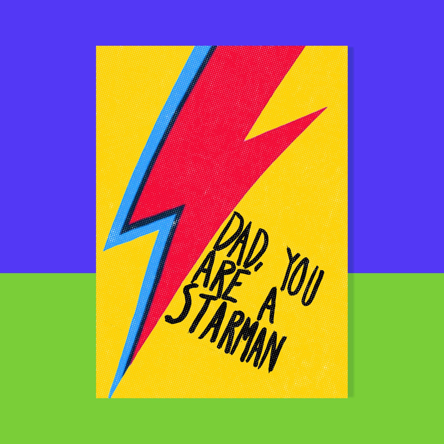 Dad, You're a Starman Card