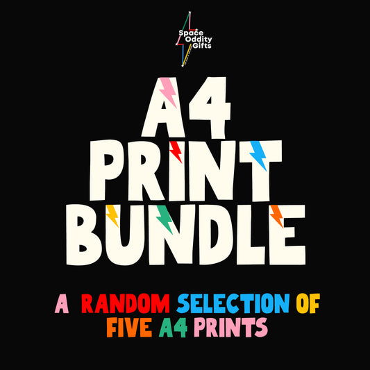 Wonky A4 Prints - Surprise Bundle